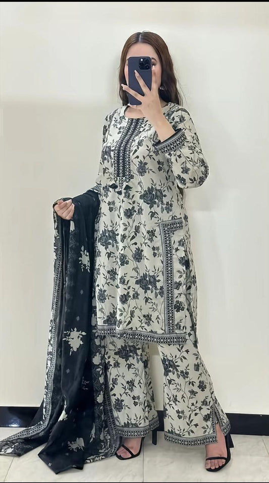 3pc Khaddar Bin Saeed-AH019