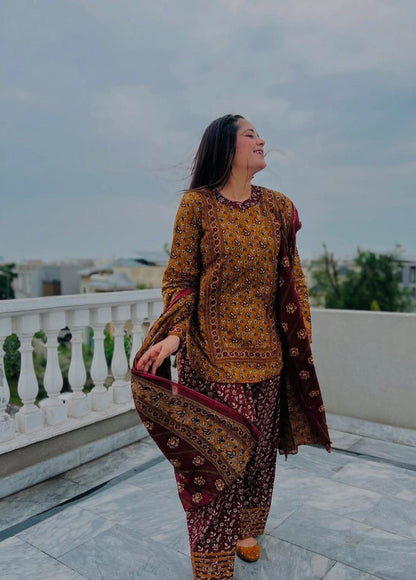 3pc Khaddar Bin Saeed-AH020