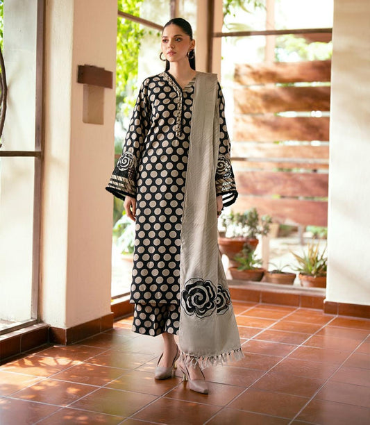 3pc Khaddar Bin Saeed-AH008