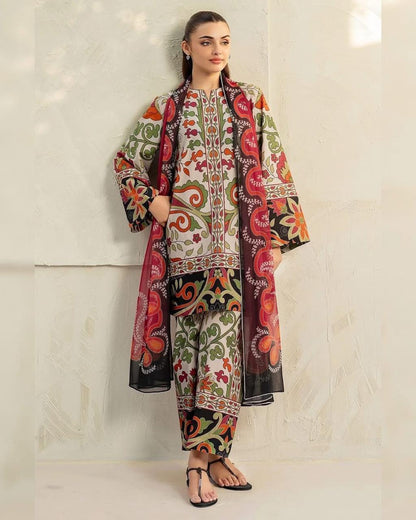 3pc Khaddar Bin Saeed-AH016