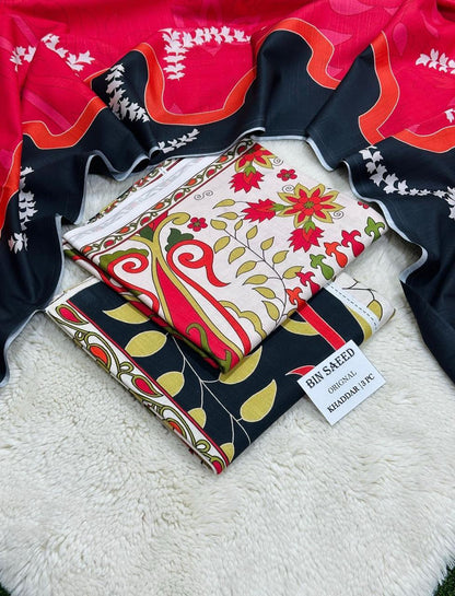 3pc Khaddar Bin Saeed-AH016