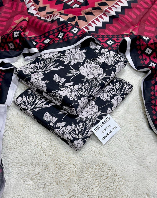 3pc Khaddar Bin Saeed-AH015