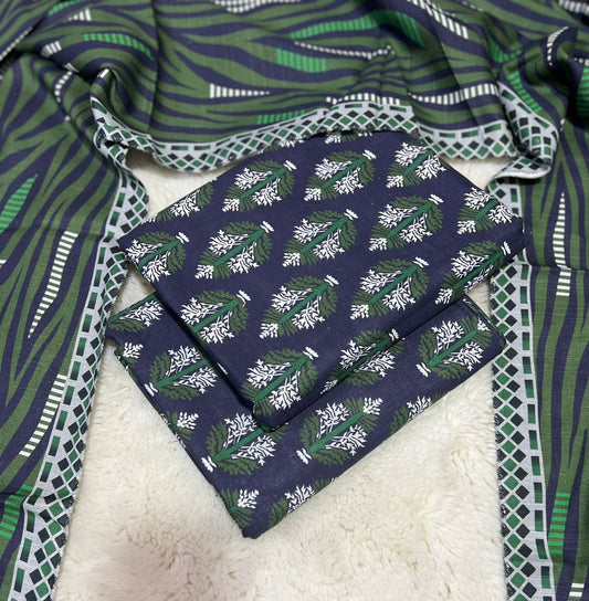 3pc Khaddar Bin Saeed-AH006