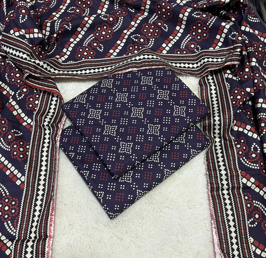 3pc Khaddar Bin Saeed-AH003