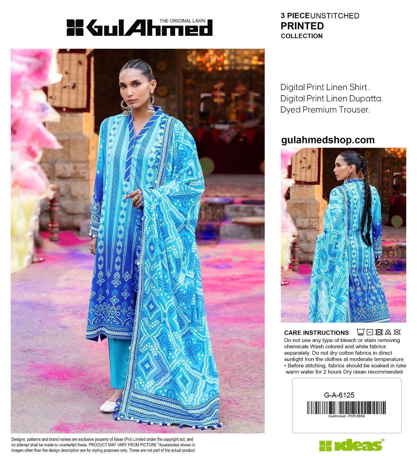 3pc Premium Linen-ZI005