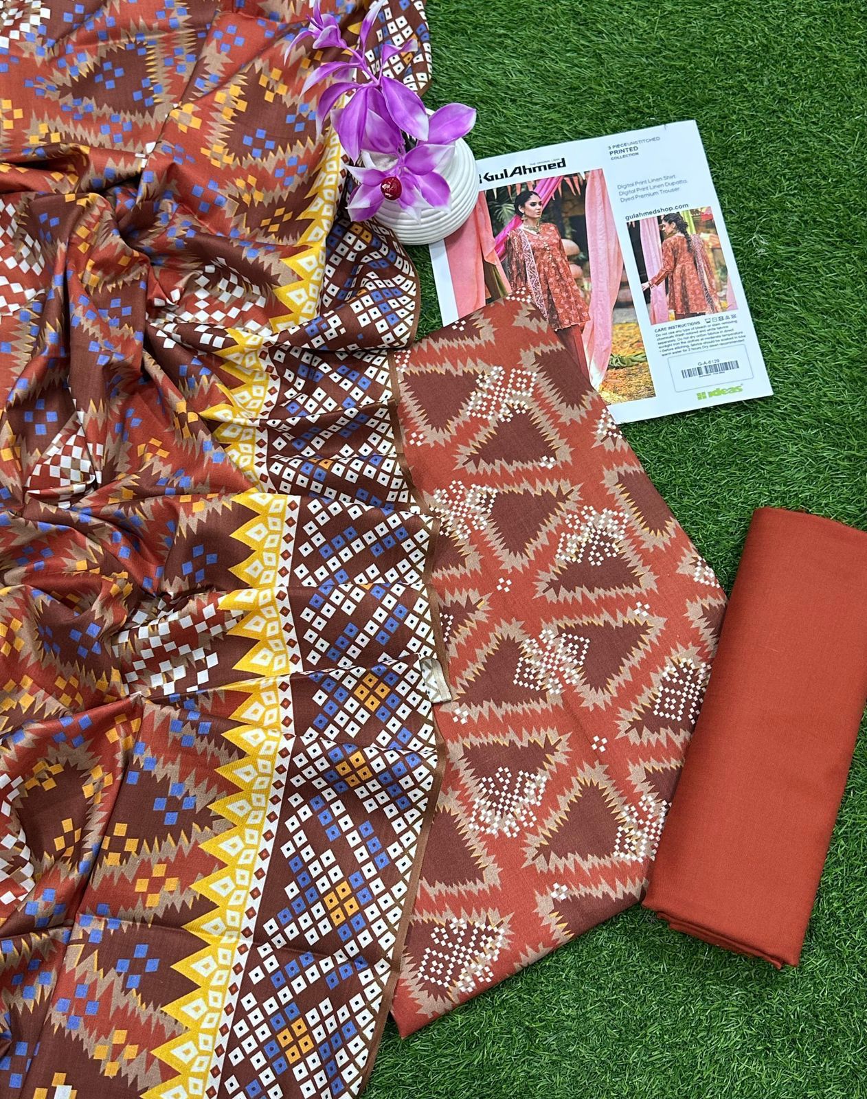 3pc Premium Linen-ZI008