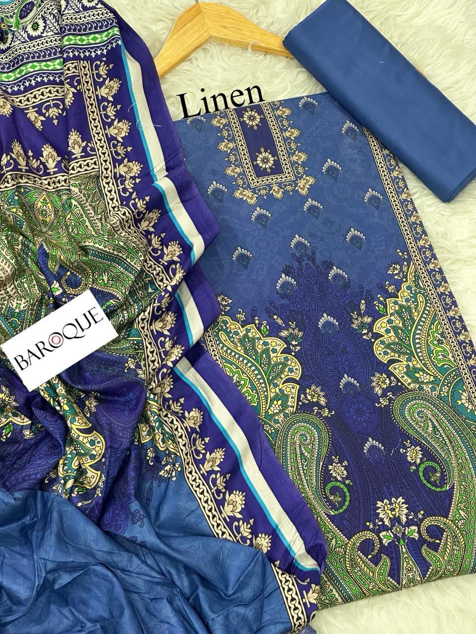 3pc Premium Linen-ZI010