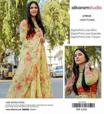 3pc Premium Linen-ZI014