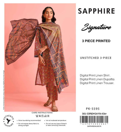 3pc Premium Linen-ZI020