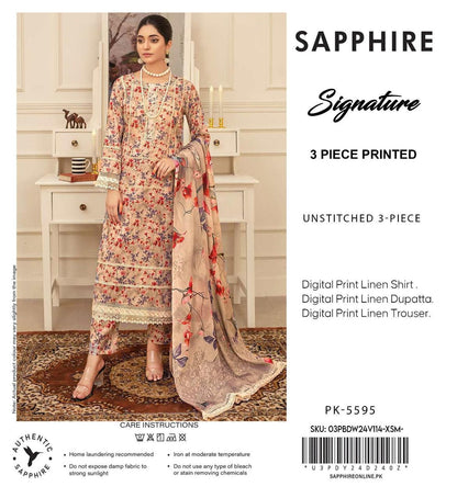 3pc Premium Linen-ZI021