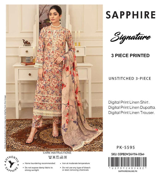 3pc Premium Linen-ZI021