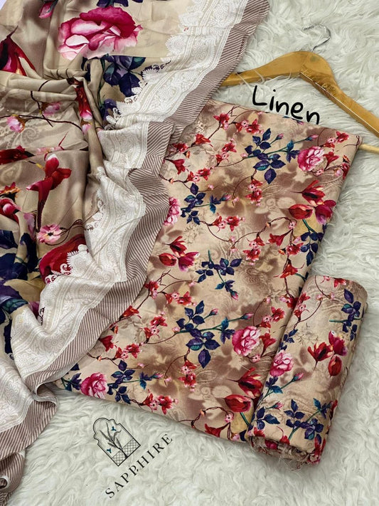 3pc Premium Linen-ZI021