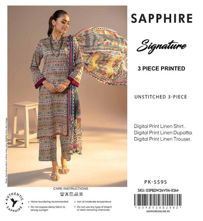 3pc Premium Linen-ZI022