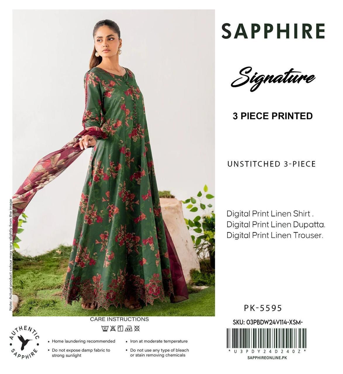 3pc Premium Linen-ZI024