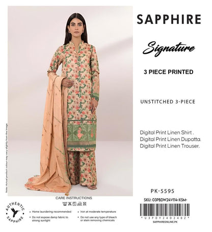 3pc Premium Linen-ZI025