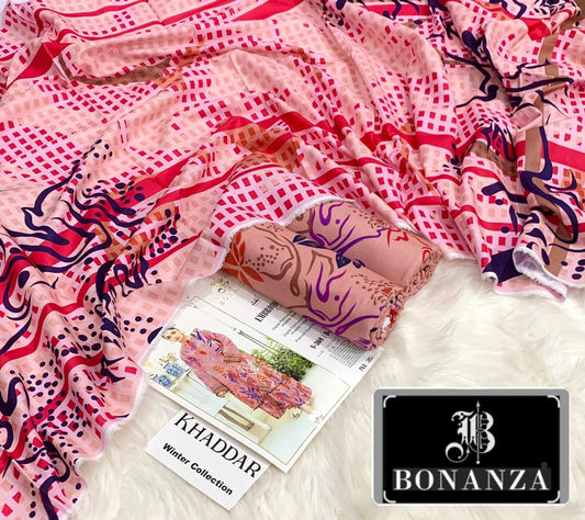 3pc Khaddar Bonanza-EM006