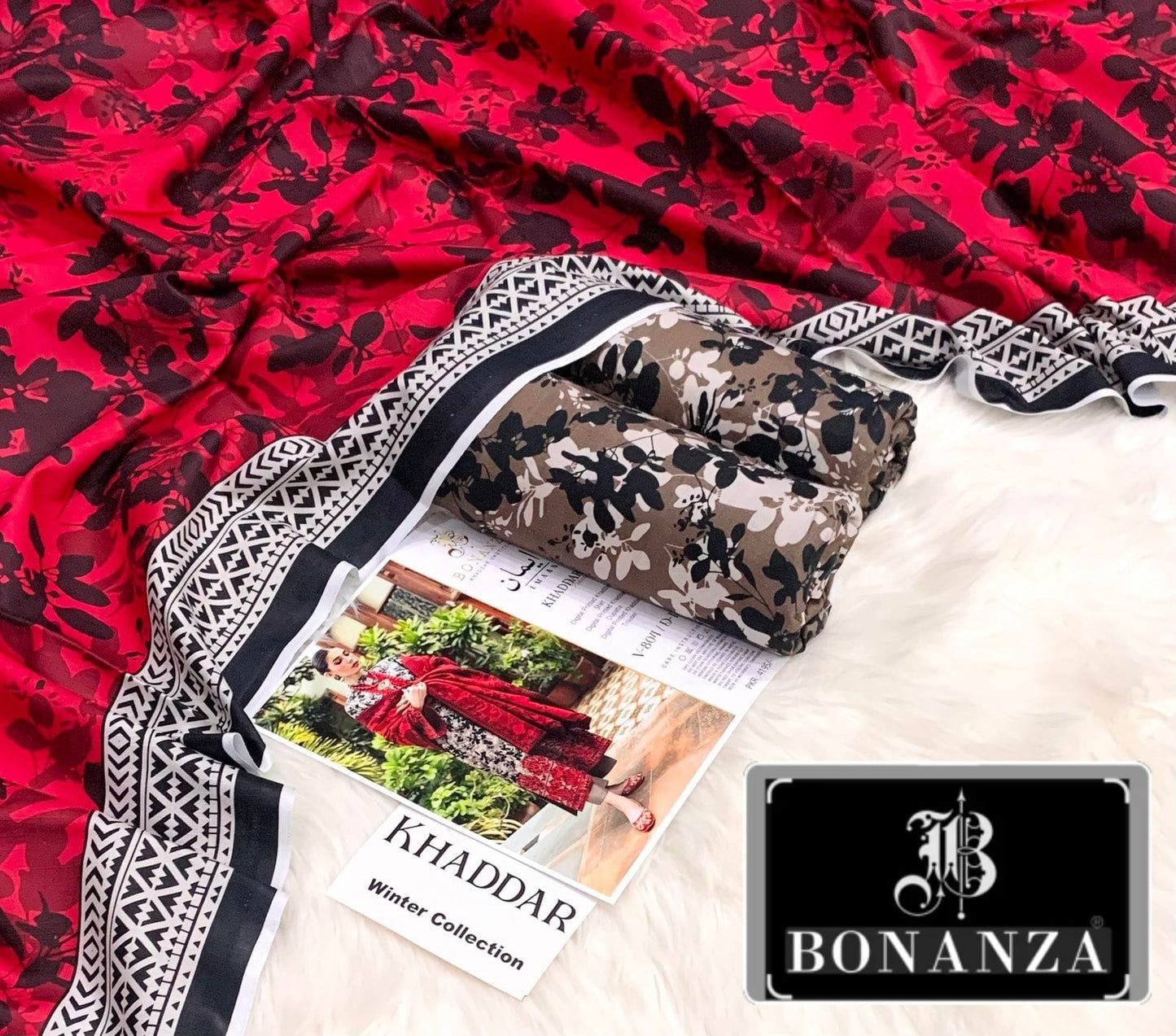 3pc Khaddar Bonanza-EM018