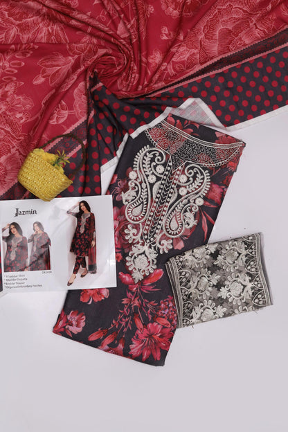 3pc Dhanak Branded-SD019