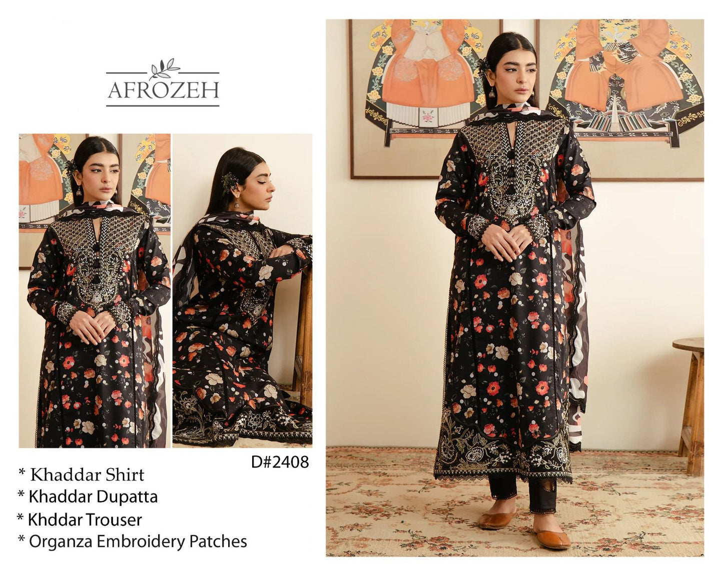 3pc Dhanak Branded-SD018