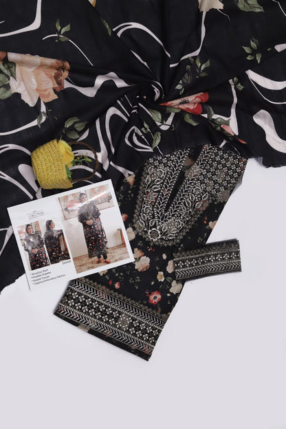 3pc Dhanak Branded-SD018