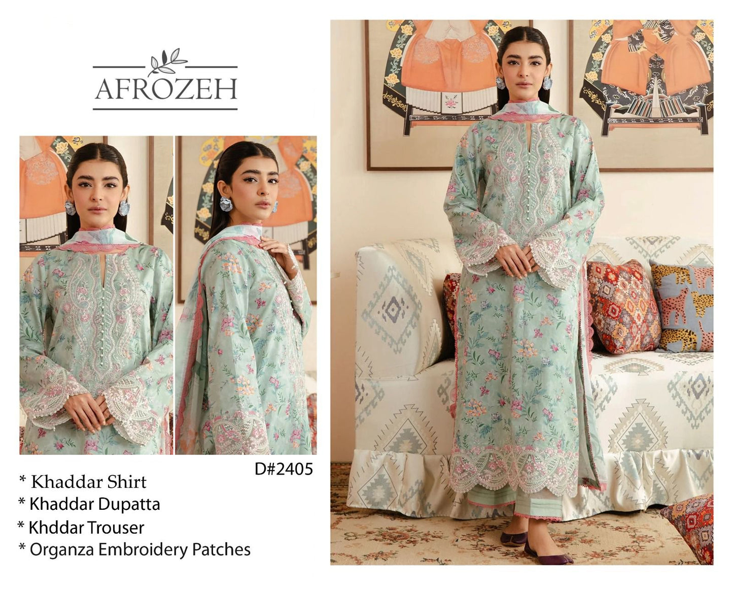 3pc Dhanak Branded-SD015