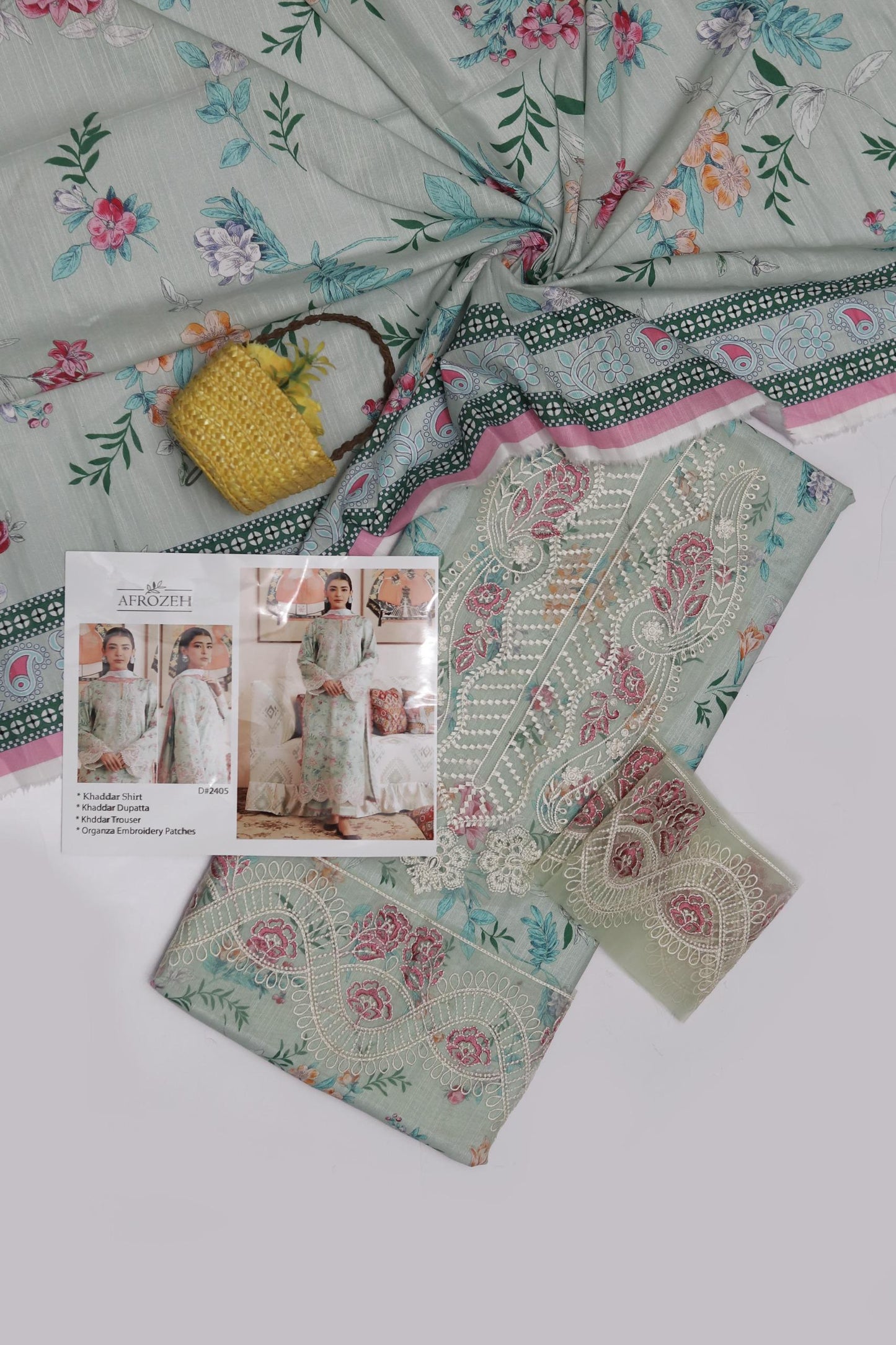 3pc Dhanak Branded-SD015