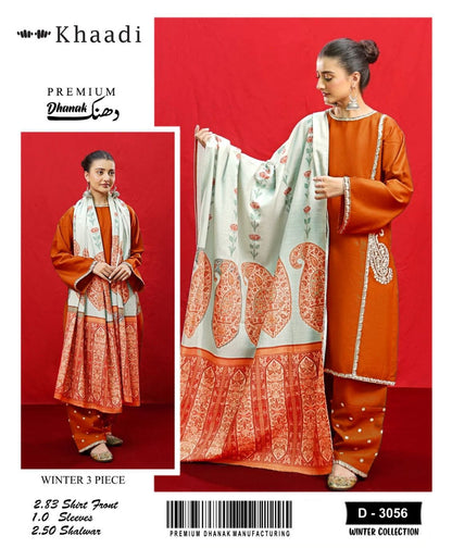 3pc Dhanak Urge-FF245