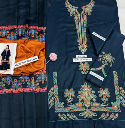 3pc Dhanak Khudabaksh-FF265