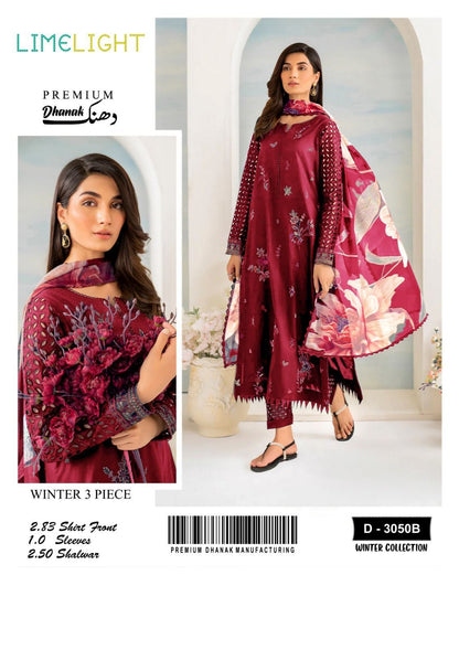 3pc Dhanak Limelight-AL252