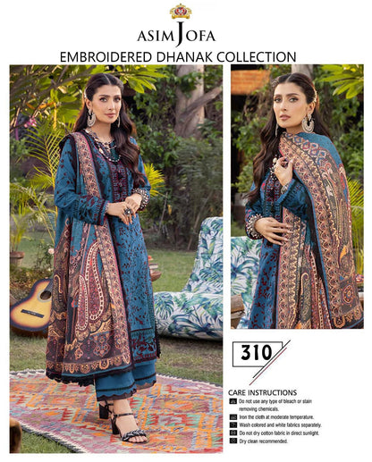 3pc Dhanak Asim Jofa-SD008