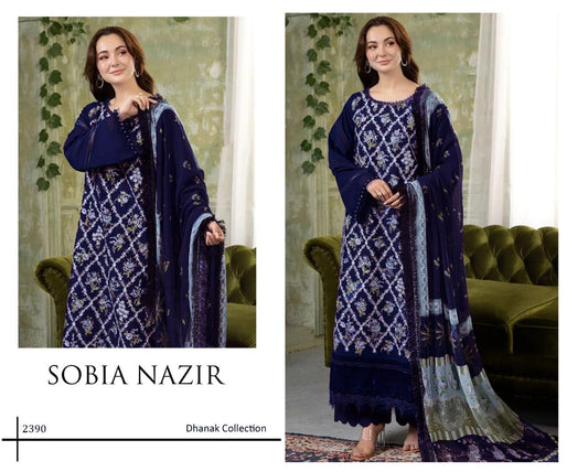 3pc Dhanak Maria B-SD007