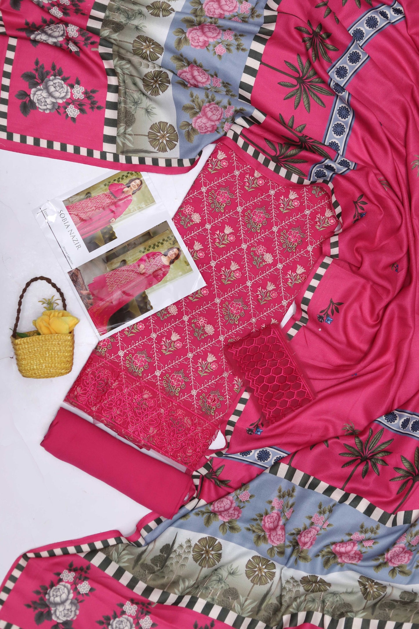 3pc Dhanak Maria B-SD006