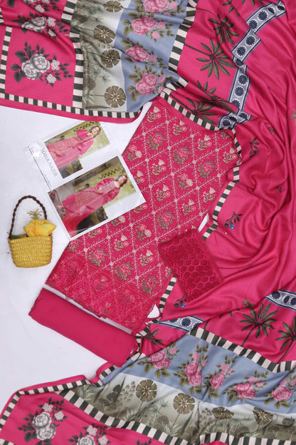 3pc Dhanak Maria B-SD006