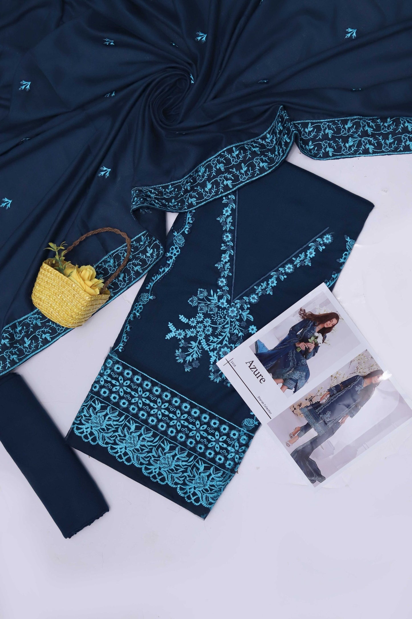 3pc Dhanak Maria B-SD003