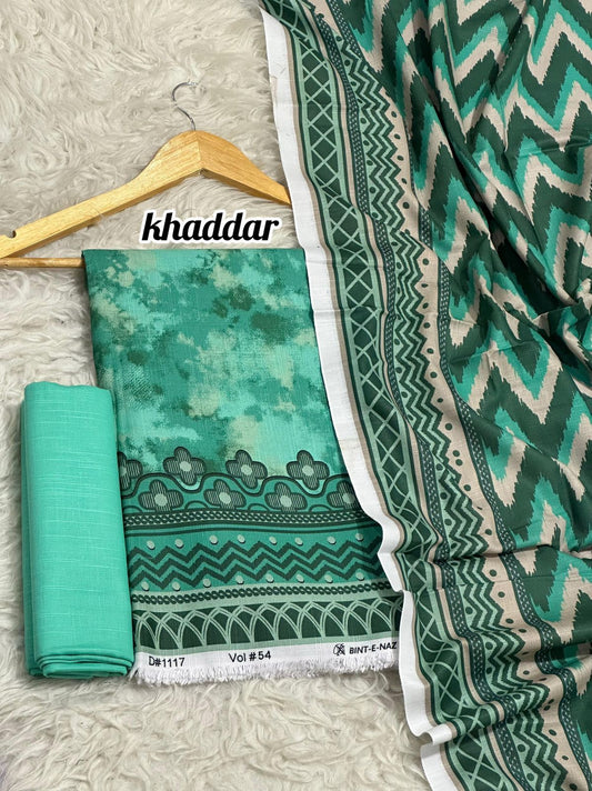 3pc Khaddar Bint e Naaz-ZI010