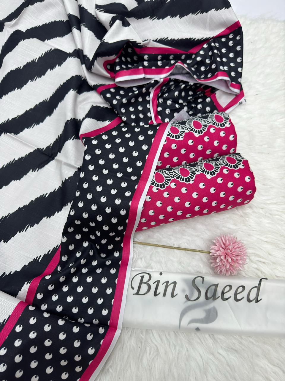 3pc Khaddar Bin Saeed-FF007