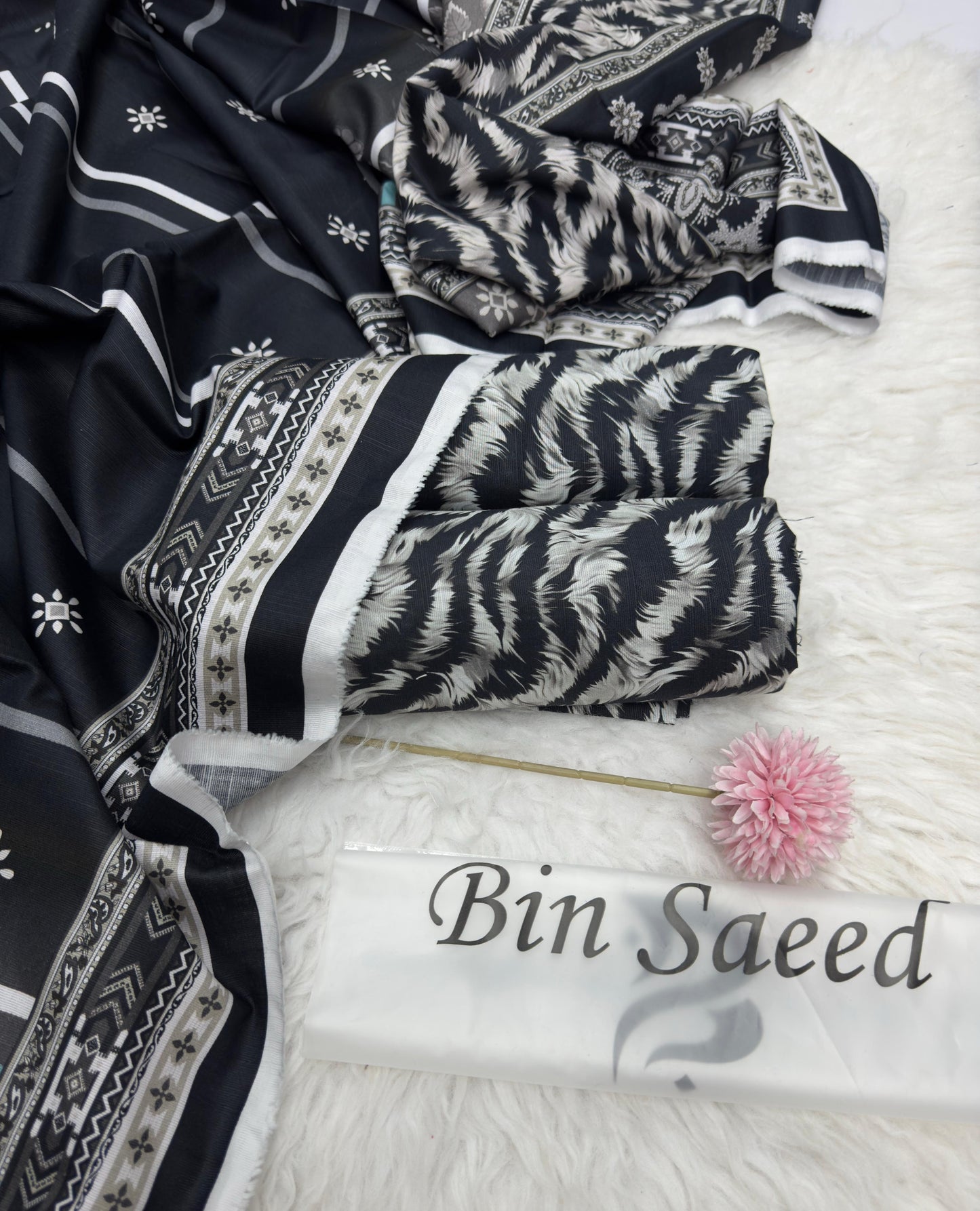 3pc Khaddar Bin Saeed-FF008