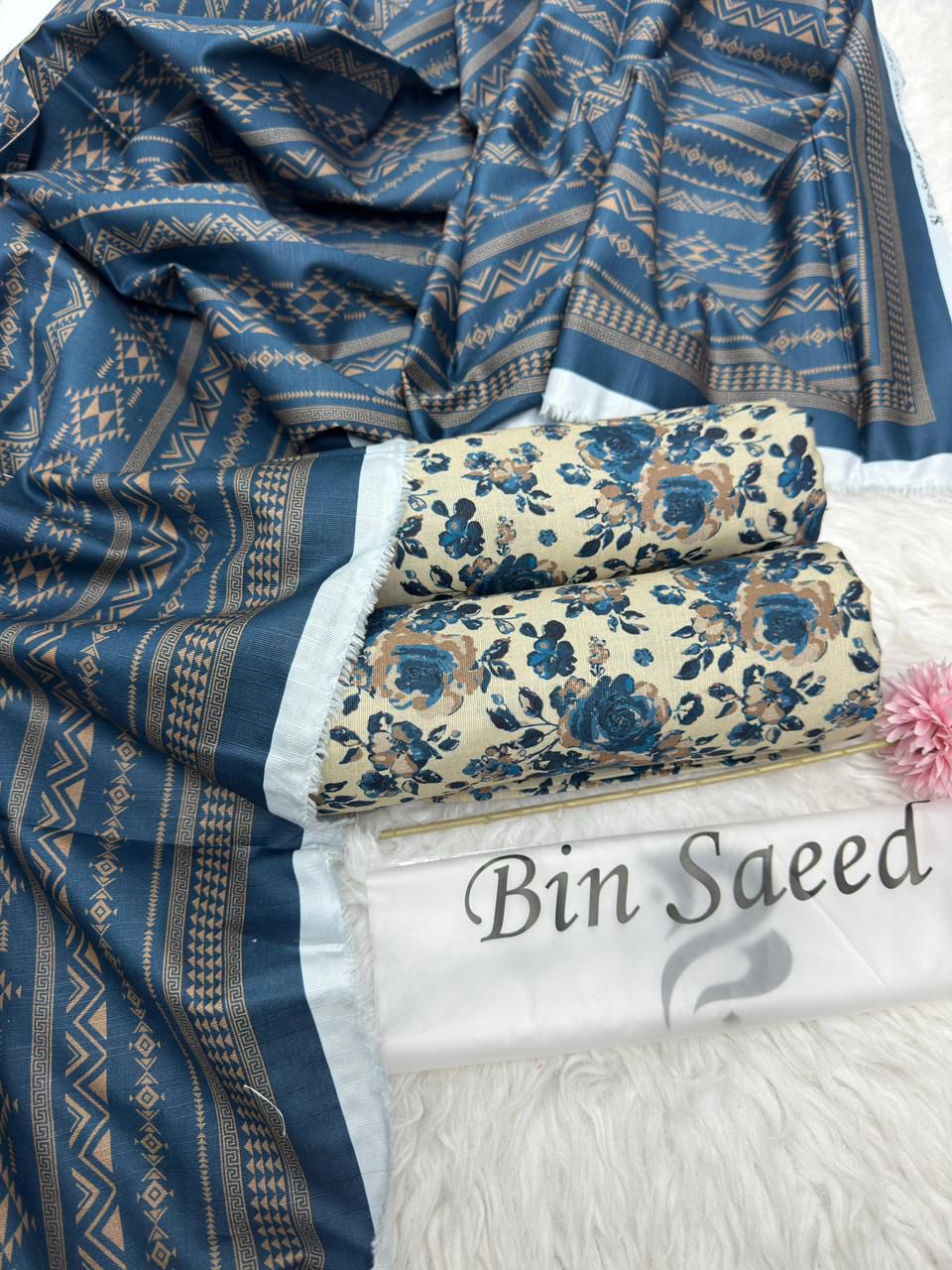 3pc Khaddar Bin Saeed-FF023