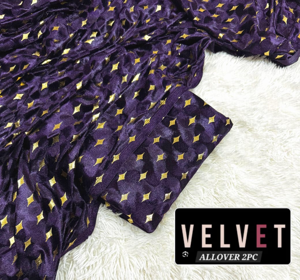 Imported Allover Velvet-EM009