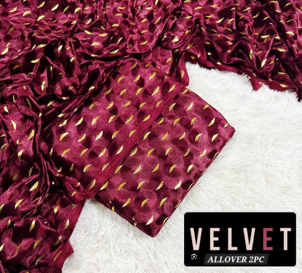 Imported Allover Velvet-EM014