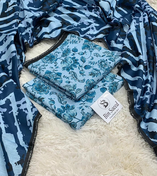 3pc Khaddar Bin Saeed-AH041