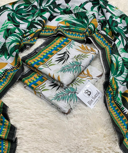 3pc Khaddar Bin Saeed-AH042