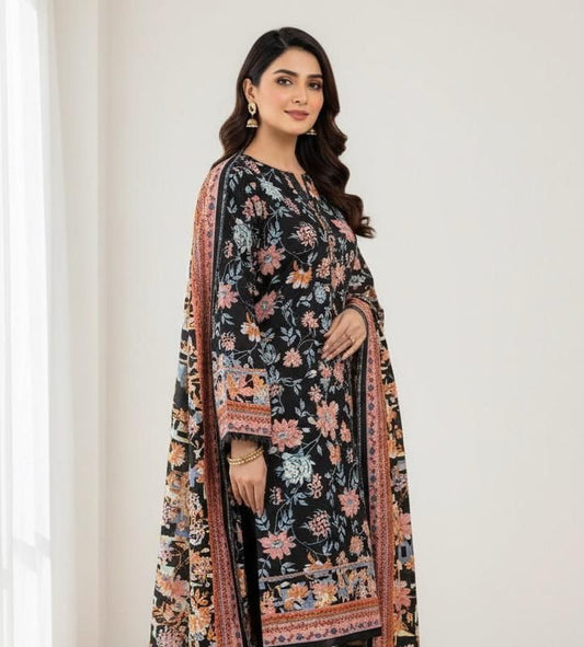 3pc Khaddar Bin Saeed-AH046