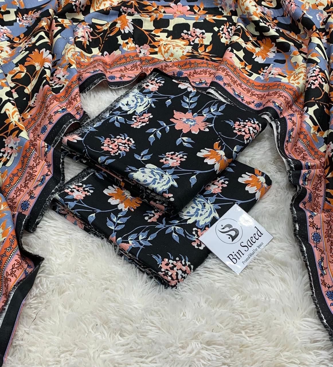 3pc Khaddar Bin Saeed-AH046