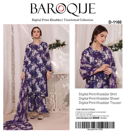 3pc Khaddar Baroque-ZI006