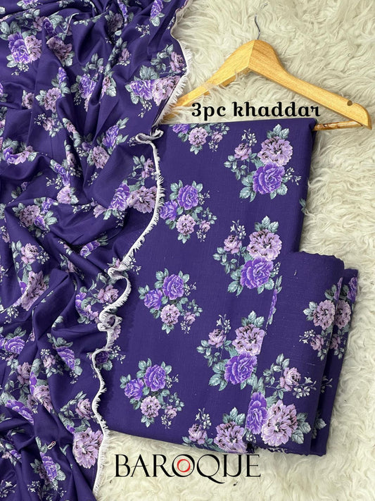 3pc Khaddar Baroque-ZI006