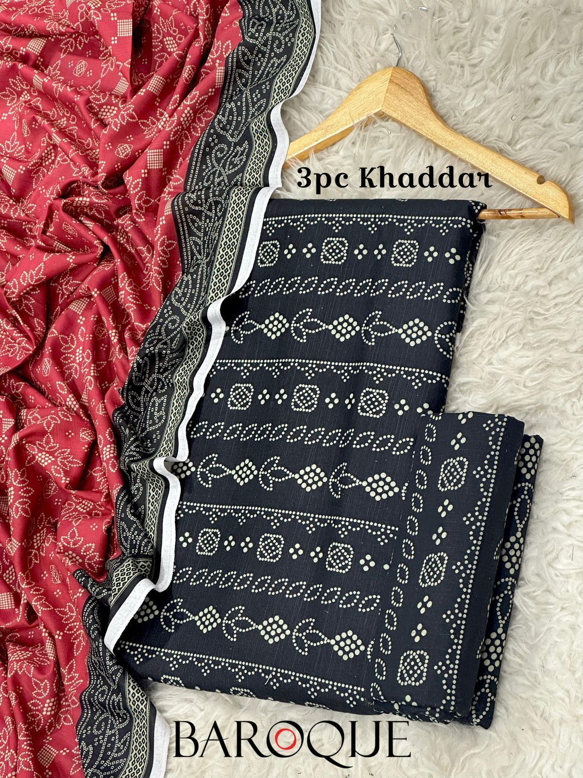 3pc Khaddar Baroque-ZI007