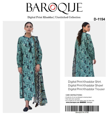 3pc Khaddar Baroque-ZI009
