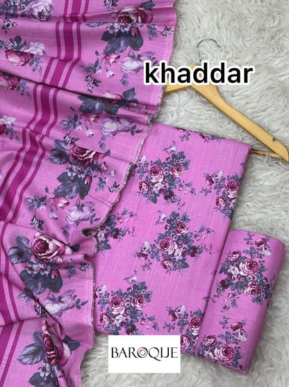 3pc Khaddar Baroque-ZI012