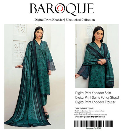 3pc Khaddar Baroque-ZI013